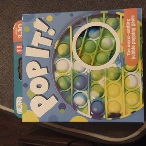 Chuckle and Roar Pop it!  Game board 3-10 years of age. Nice sensory toy.